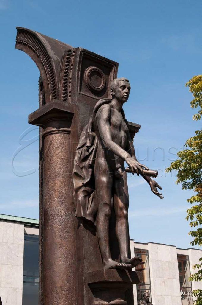 Hannover, Platz der Göttinger Sieben, Denkmal der Göttinger Sieben, Niedersächsischer Landtag