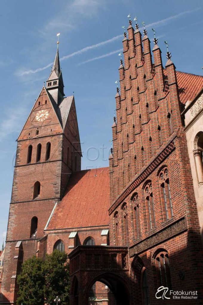 Hannover, Altstadt, Altes Rathaus Hannover, Marktkirche