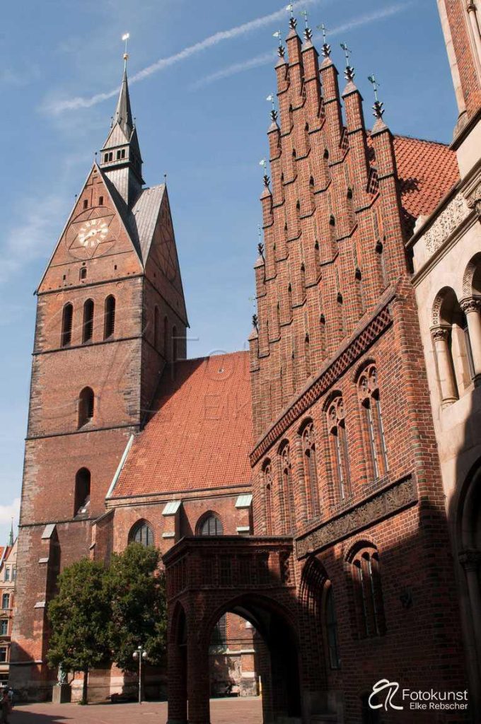 Hannover, Altstadt, Altes Rathaus Hannover, Marktkirche